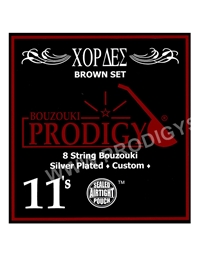 PRODIGY Brown 11's Set  Βouzouki Strings