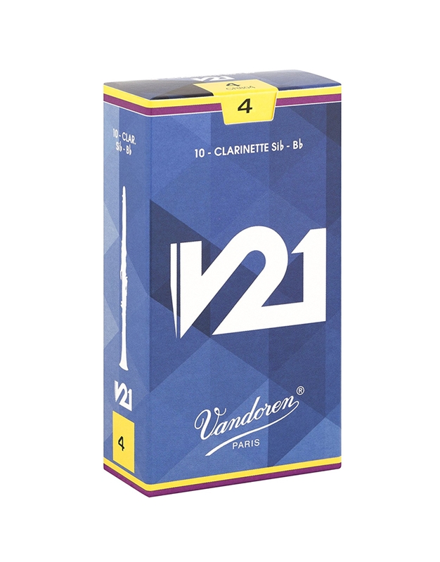 VANDOREN V21 Clarinet Reeds Bb No.4 (1 piece) 