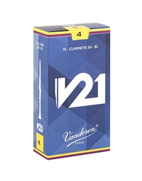 VANDOREN V21 Clarinet Reeds Bb No.4 (1 piece) 