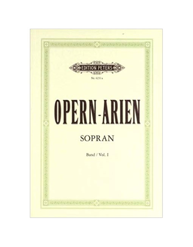 Opern/Arien - Band 1 (Soprano) / Εκδόσεις Peters
