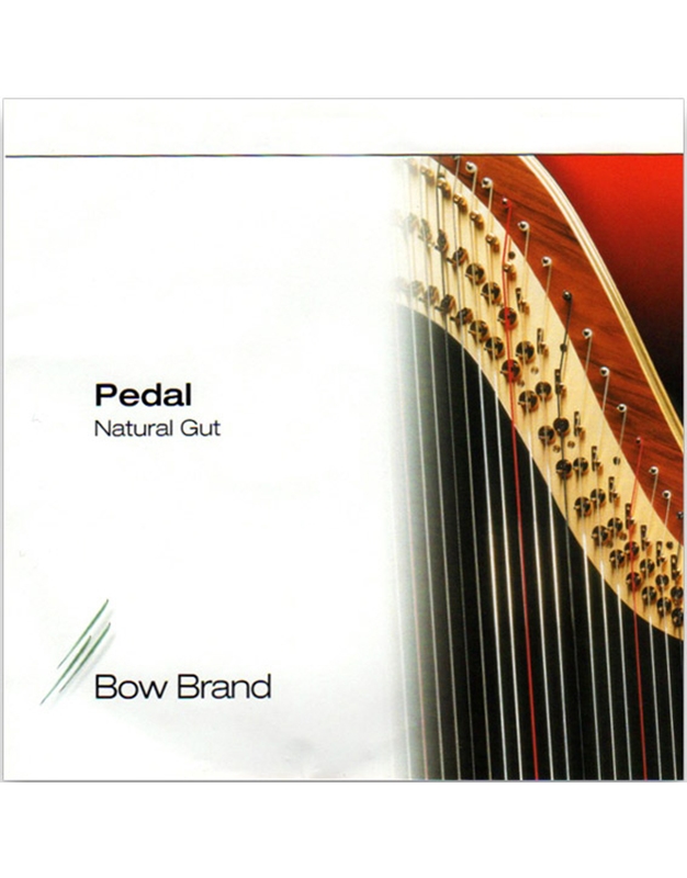 BOW BRAND Harp String Nat Gut - Pedal 7th  (F) 1st Octave