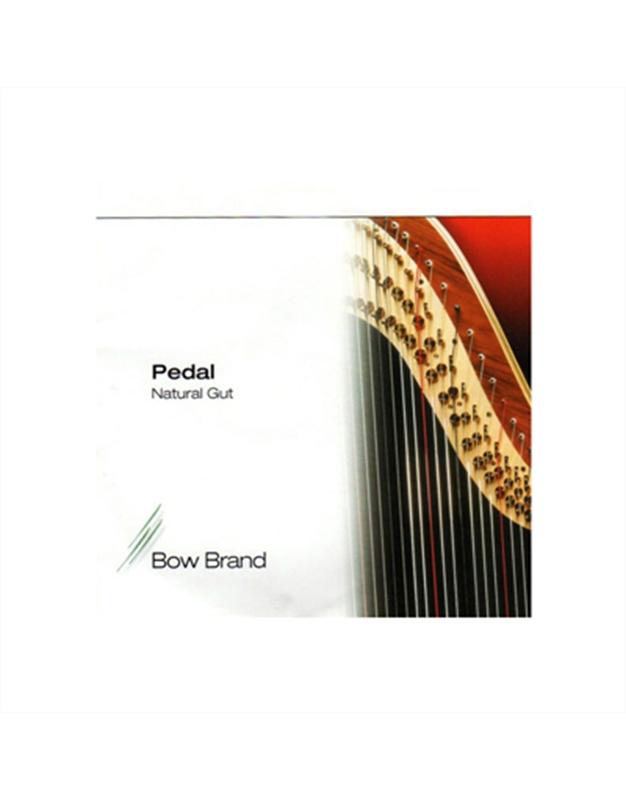 BOW BRAND Harp String Nat Gut - Pedal  (E) 2nd Octave