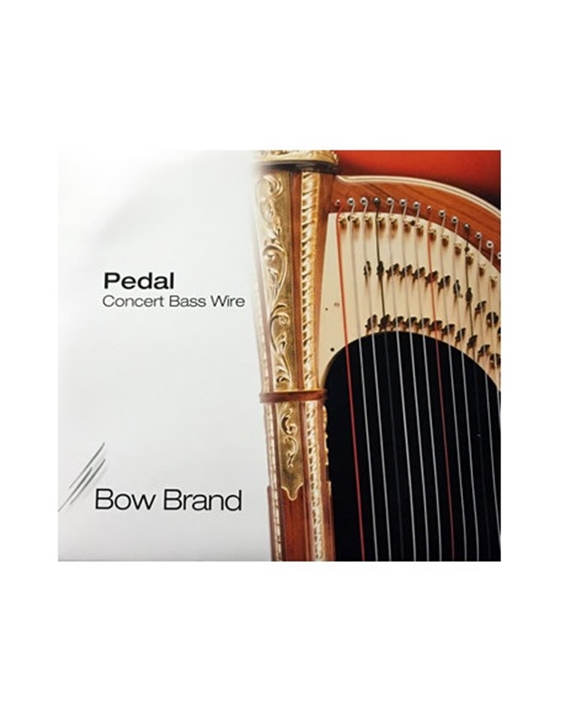BOW BRAND Harp String Wired - Pedal  (Ε) 6th Octave