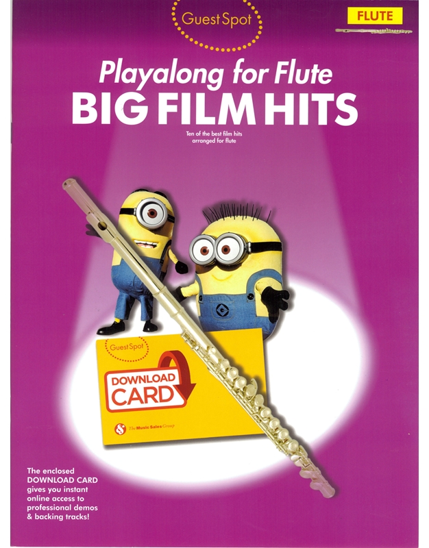 Playalong for Flute - Big Film Hits BK / CD