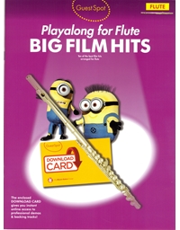 Playalong for Flute - Big Film Hits BK / CD