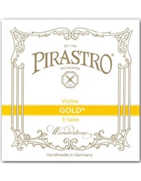 PIRASTRO Gold Medium E Xορδή Bιολιού Mι 1/4 + 1/8 Ball End
