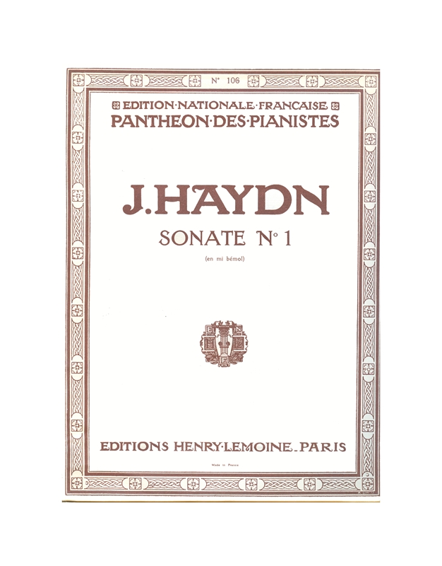Haydn - Sonata Nr 1 (Eb Maj)