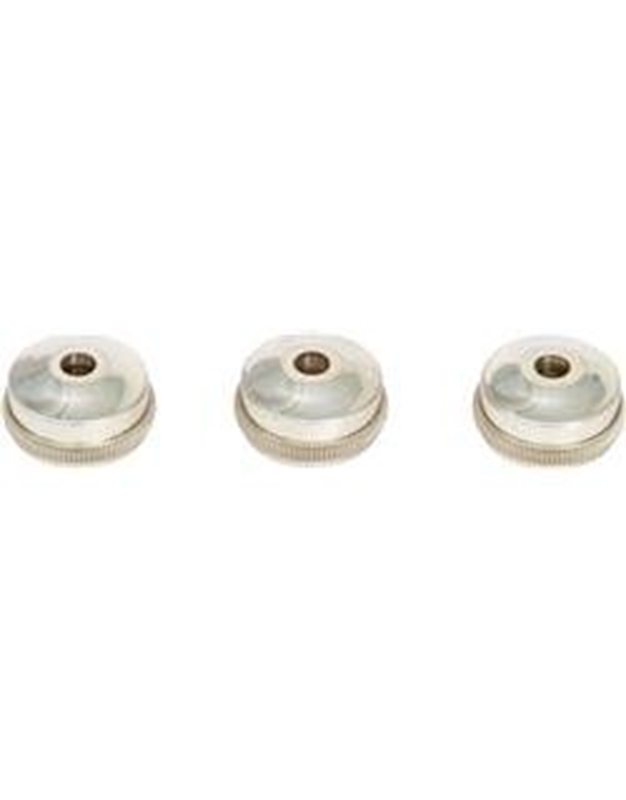  BACH 1810S Trumpet valve caps Nickel Silver Silver-plated  Set