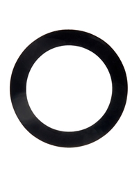 REMO DM-0005-71 DynamO Ring Black 5 hole cutting template for resonant Bass drumheads