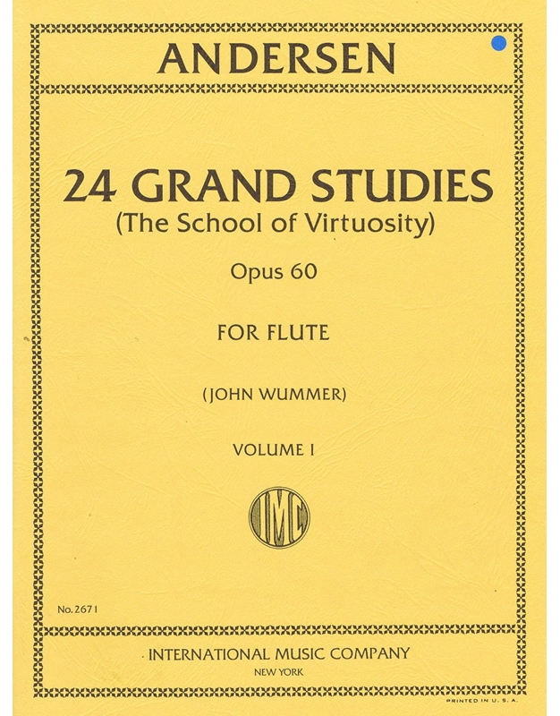 Andersen – 24 Grand Studies Op.60