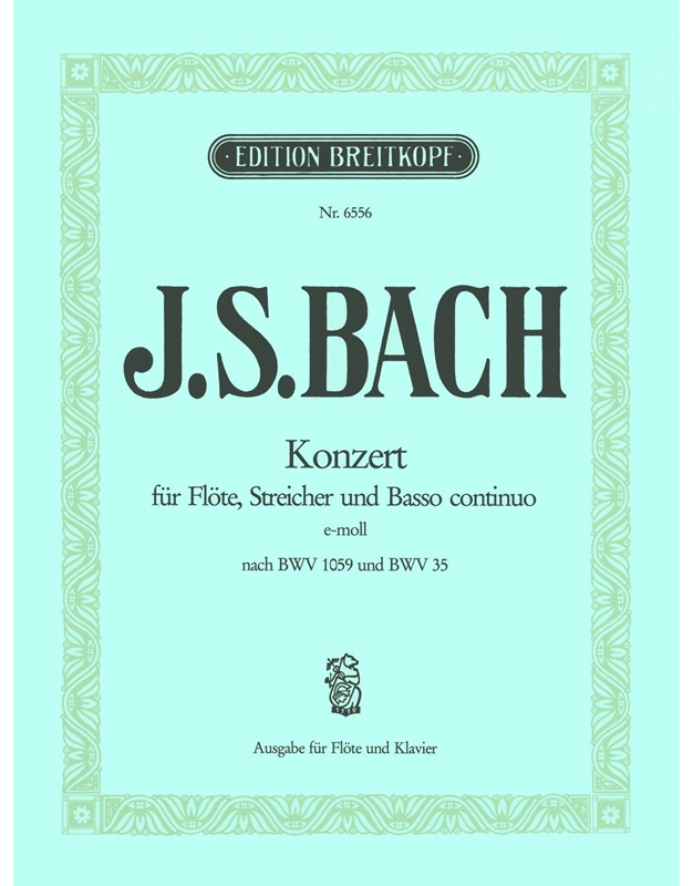 Bach J.S. - Concerto E Moll
