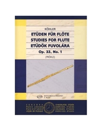 Kohler E. - 15 Easy Studies Op.33 Vol.1 / Ricordi Budapest