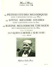 Moyse - 24 Little Melodic Studies