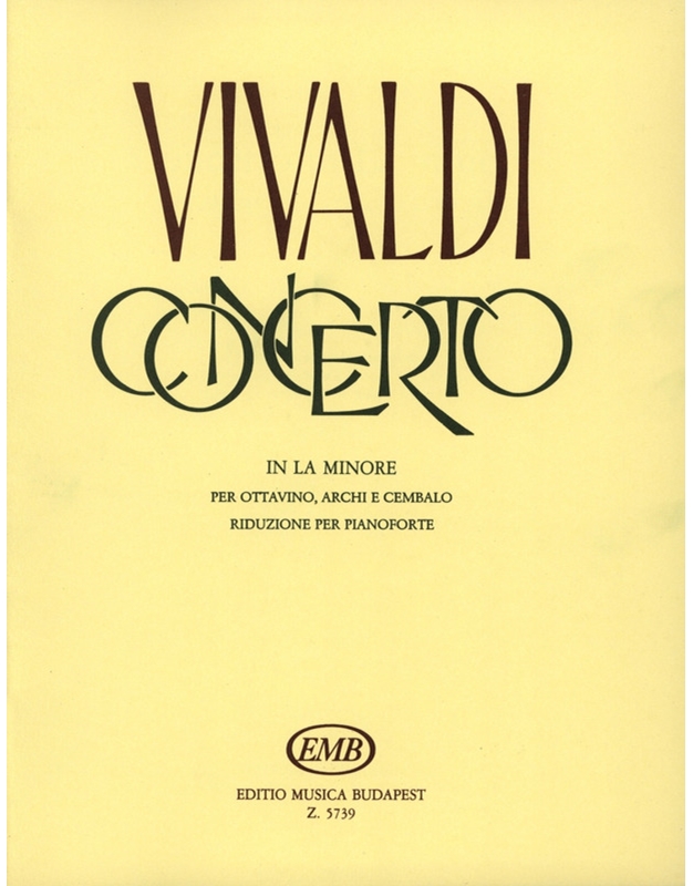 Vivaldi - Concerto A Moll (Ottavino)