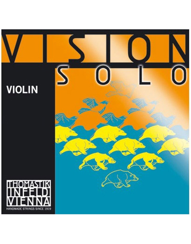 THOMASTIK Vision Solo D Violin String (Pure Silver Wound)