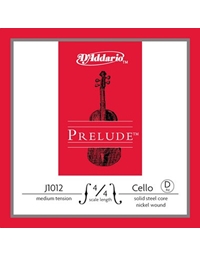 D'Addario Prelude J1012 4/4 Medium Tension Χορδή D cello string