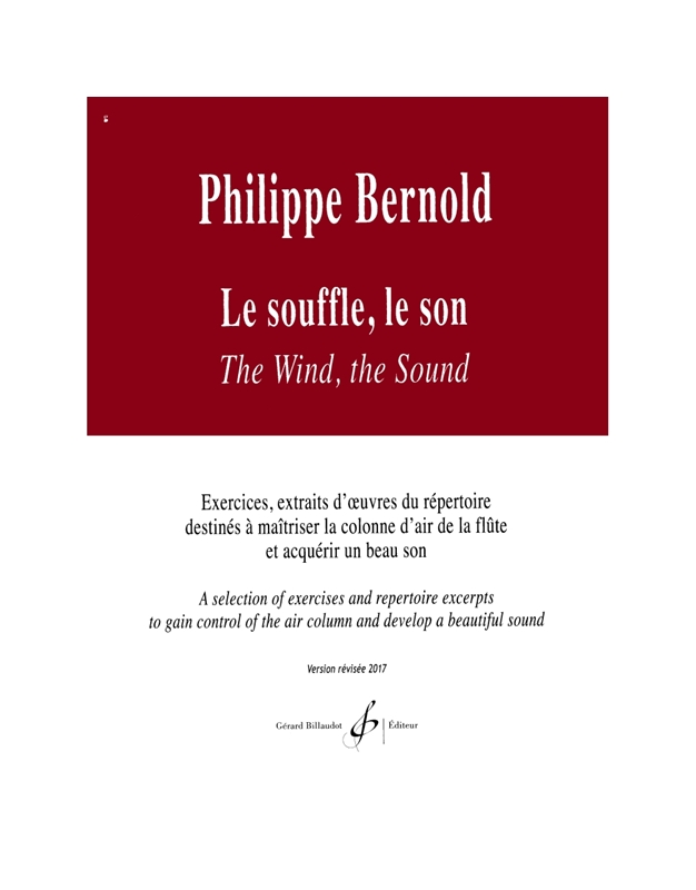 Bernold - Le Souffle, Le Son
