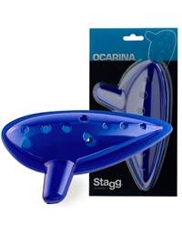 STAGG OCA-PL Ocarina Plastic Blue