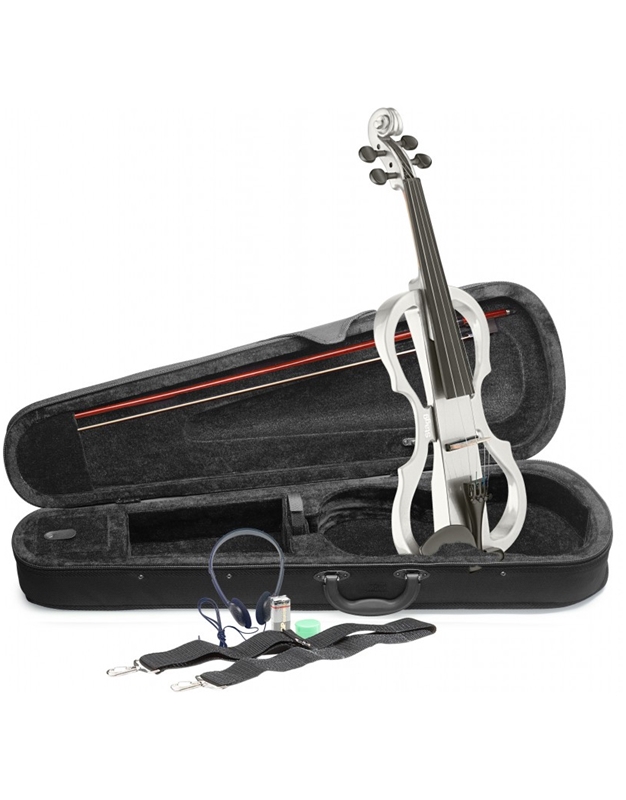 STAGG EVN X-4/4 WH Silent Violin White