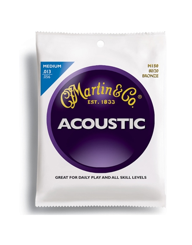MARTIN M150 Acoustic Guitar Strings (013-56)