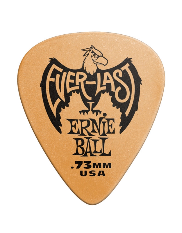 ERNIE BALL Orange Everlast Picks 0.73mm (12 pieces)