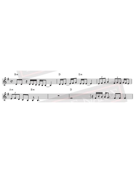 Astra Mi Me Malonete - Music - Lyrics: Traditional - Music score for download