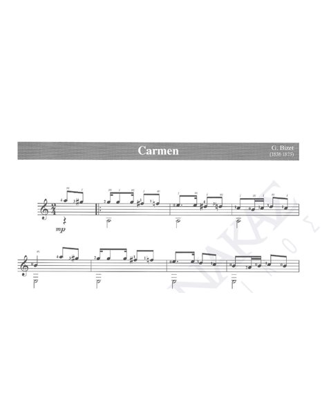 Carmen - Composer: G.Bizet