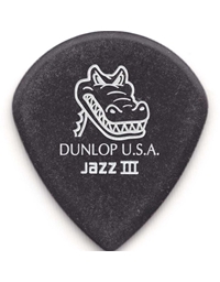 DUNLOP 571P1.4 Gator Grip Jazz III Picks ( 6 pieces )