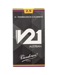 VANDOREN V21 Austrian Reed Clarinet Νο. 2 1/2 (1 piece)