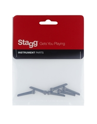 STAGG SP-PIWS-BK  Βridge Pins for Αcoustic Guitar