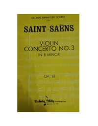 Saint-Saens -  Violin  Concerto N.3