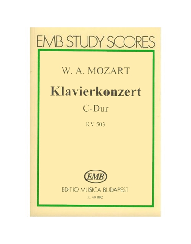 Mozart - Kl/Konzert C-Dur KV 503