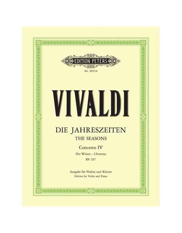 Antonio Vivaldi - Concerto in F minor Op. 8 No. 4 "Winter"