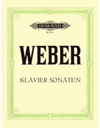 Carl Maria von Weber - Klavier Sonaten / Peters editions