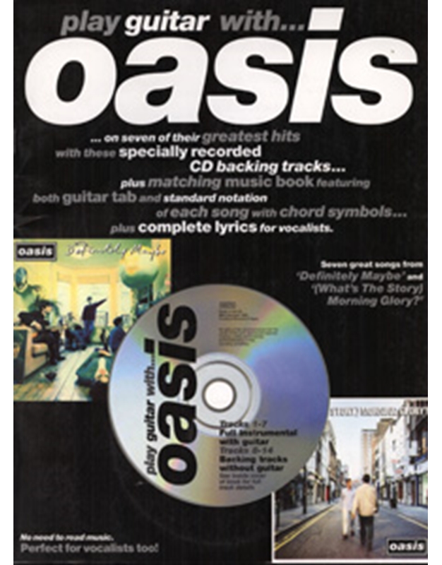 Oasis...play guitar with-Book + CD