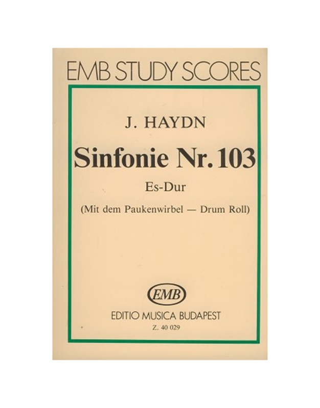 Haydn -  Sinfonie Nr.103 Es-Dur (Drum Roll)