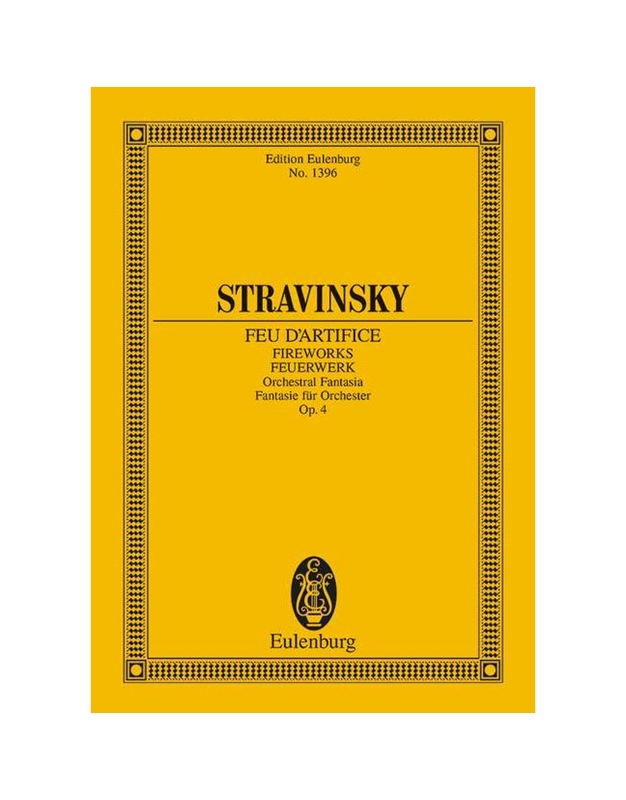 Stravinsky - Fireworks-Orchestral Fantasia Op.4