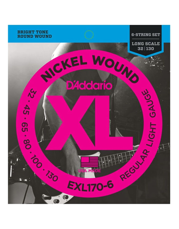 D'Addario EXL-170/6 Electric Bass Strings