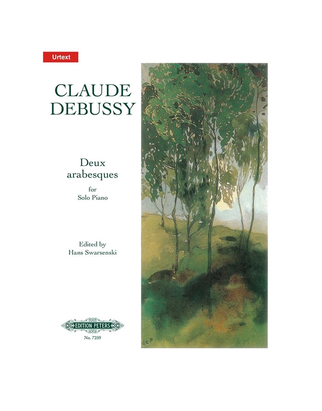 Claude Debussy - Deux Arabesques/ Peters Edition - Urtext