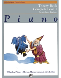 Alfred's Basic Piano Library-Complete Theory Book-Level 1 