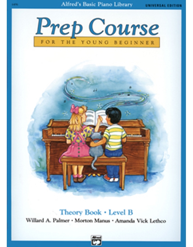Alfred's Basic Piano Library-Prep Course-Theory Book Level B