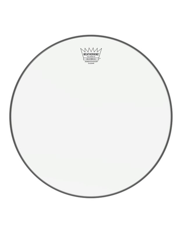 REMO CL-0114-SA 14" Ambassador Clear Classic Fit Drumhead (Bottom)
