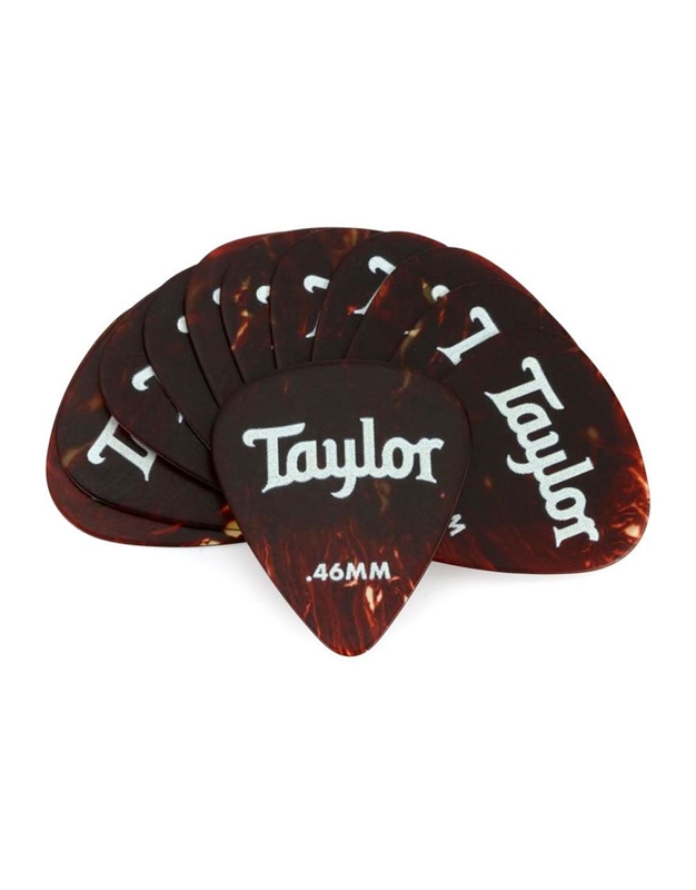 TAYLOR Celluloid 351 Tortoise Shell Πέννες 0.46mm (12 τεμάχια)