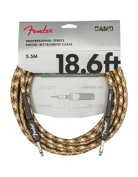 FENDER Professional Instrument Desert Camo Cable 5.5m