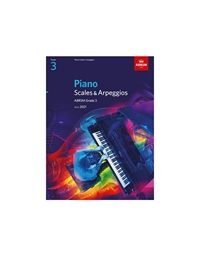 ABRSM – Piano Scales & Arpeggios from 2021  – Grades 3