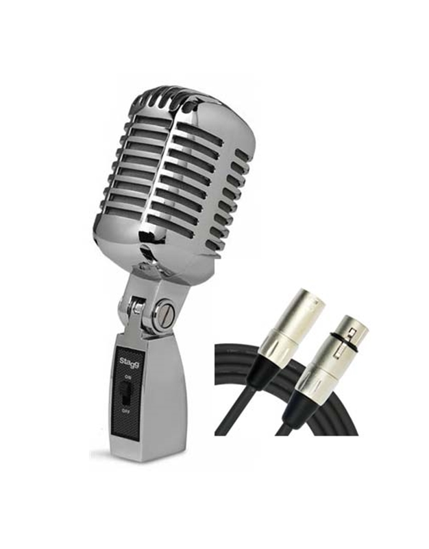 STAGG SDM-100-CR Dynamic Microphone