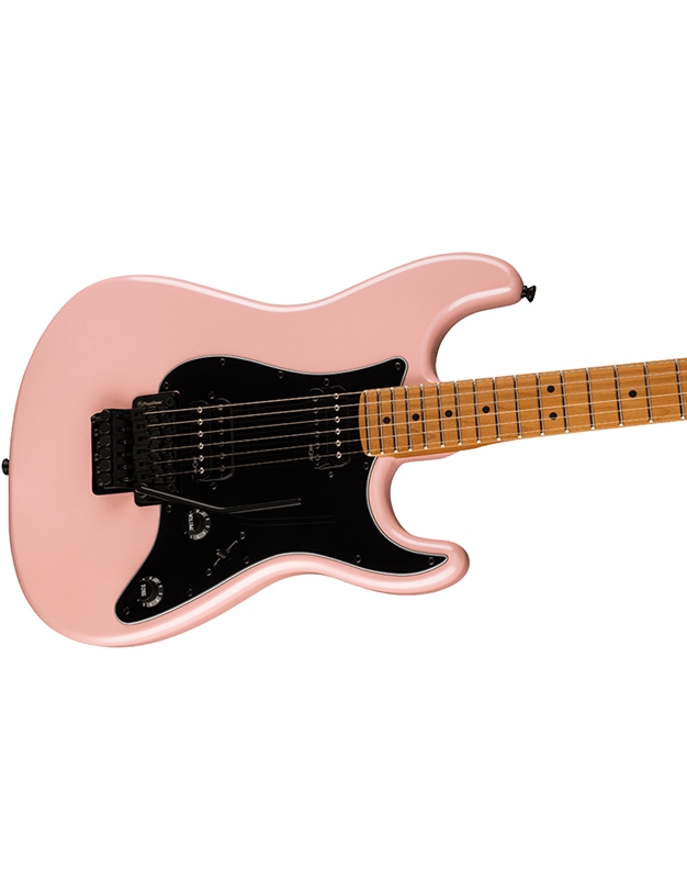 FENDER Squier Contemporary Stratocaster HH FR Roasted Maple Shell Pink Pearl Electric Guitar