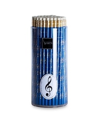 Pencil with Eraser ''G-clef'' Vienna World (blue)