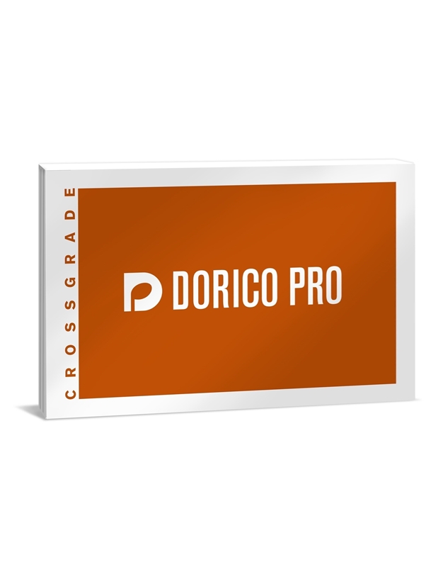 STEINBERG Dorico Pro 4 Crossgrade (with free update to Pro 5 )