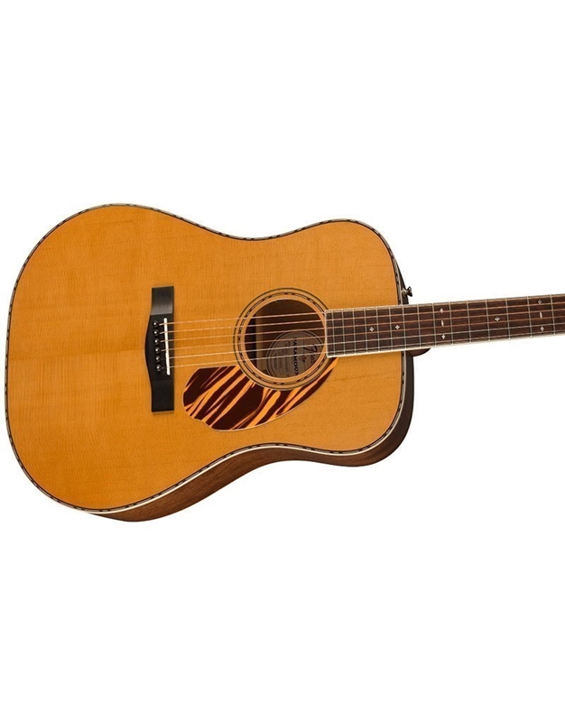 FENDER PO-220E Natural Electric Acoustic Guitar (Ex-Demo product)